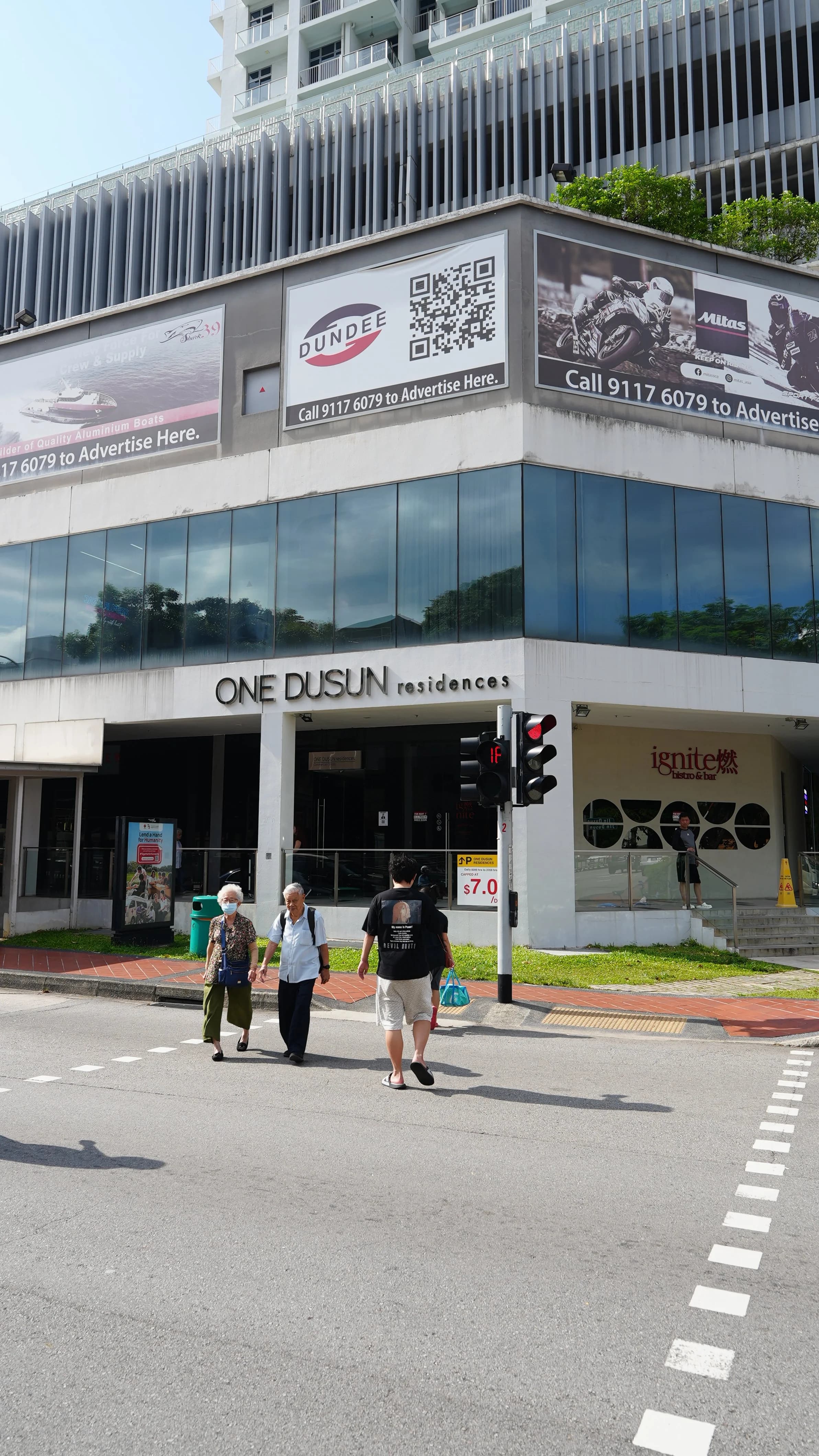 The One Dusun building in Singapore where the Jaz Helpers office is located